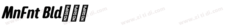 MonFnt06 Bold字体转换